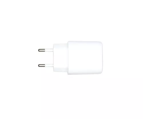 USB C+A töltő/tápegység 20W, PD, fehér, doboz Power Delivery, fehér, DINIC Box